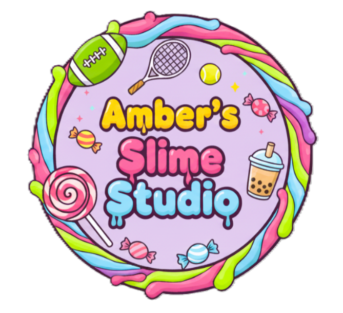 Amber's Slime Studio - Premium handmade slime UK logo